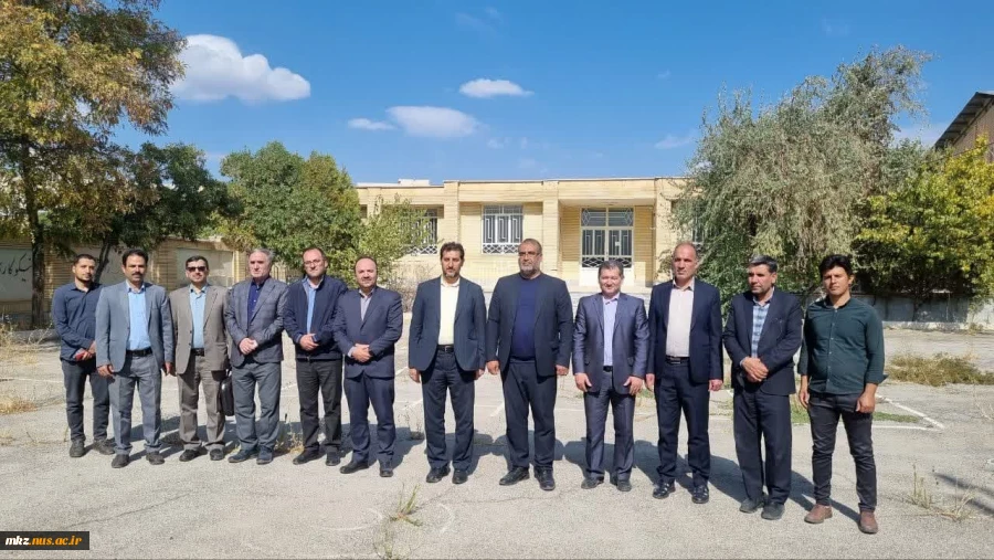 بازدید میدانی از فضای آموزش و پرورش شهر آشتیان در خصوص خوابگاه دانشکده تازه تاسیس دختران آشتیان  4
