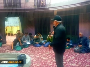 بازدید دانشجویان دانشگاه ملی مهارت استان مرکزی از نمایشگاه موزه عبرت 5